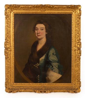 Lot 809 - English School, early 18th Century/Portrait of...