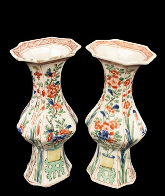 Lot 1002 - A pair of early 19th Century Chinese octagonal...