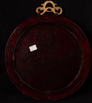 Lot 1072 - A 20th Century Chinese porcelain roundel,...