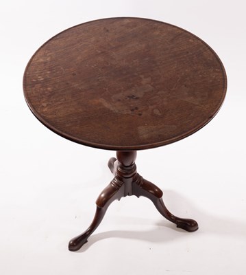 Lot 1153 - A circular tripod table, 64cm diameter