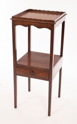 Lot 1169 - An early 19th Century mahogany square...