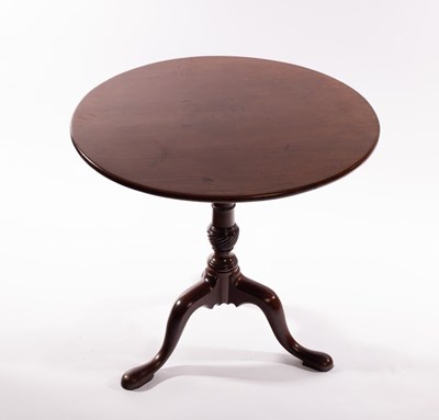 Lot 1180 - A George III mahogany supper table, the...