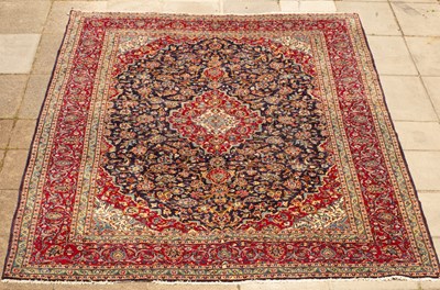 Lot 1261 - A Central Persian Kashan carpet, 455cm x 305cm