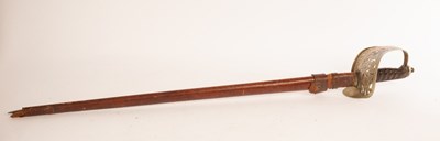 Lot 1429 - A George V ceremonial dress sword with leather...