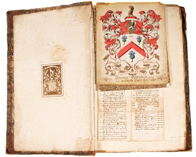 Lot 704 - Heraldry Scrapbook