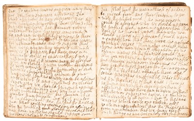 Lot 808 - Manuscript Notebook