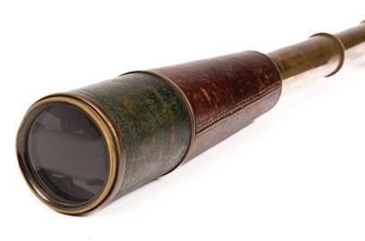 Lot 204 - A Broadhurst Clarkson & Co. threefold telescope