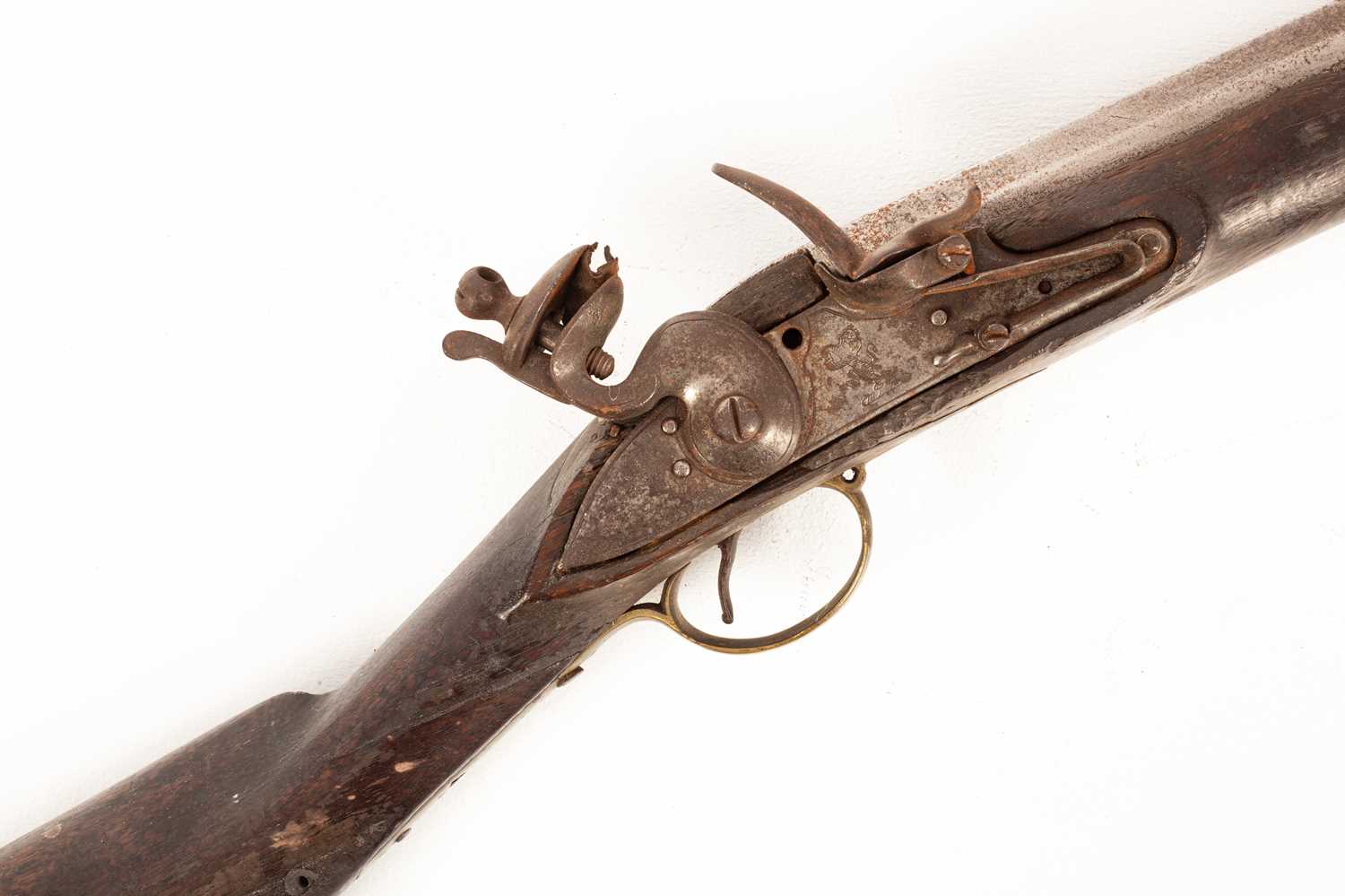 Lot 214 - A flintlock blunderbuss