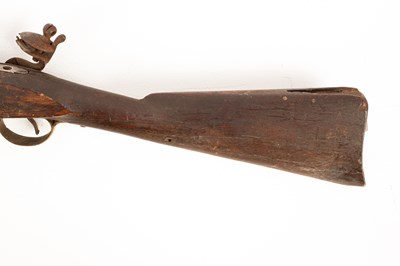 Lot 214 - A flintlock blunderbuss