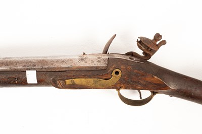 Lot 214 - A flintlock blunderbuss