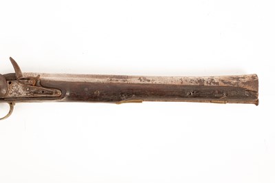 Lot 214 - A flintlock blunderbuss