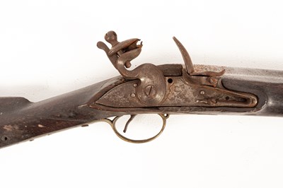 Lot 214 - A flintlock blunderbuss