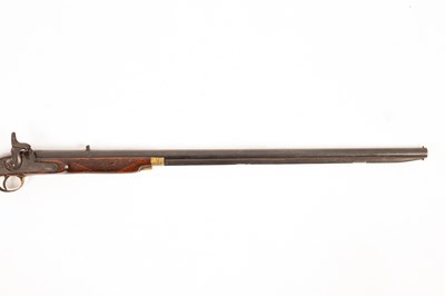 Lot 217 - A Victorian Enfield percussion cap rifle