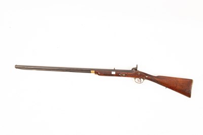 Lot 217 - A Victorian Enfield percussion cap rifle