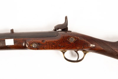 Lot 217 - A Victorian Enfield percussion cap rifle