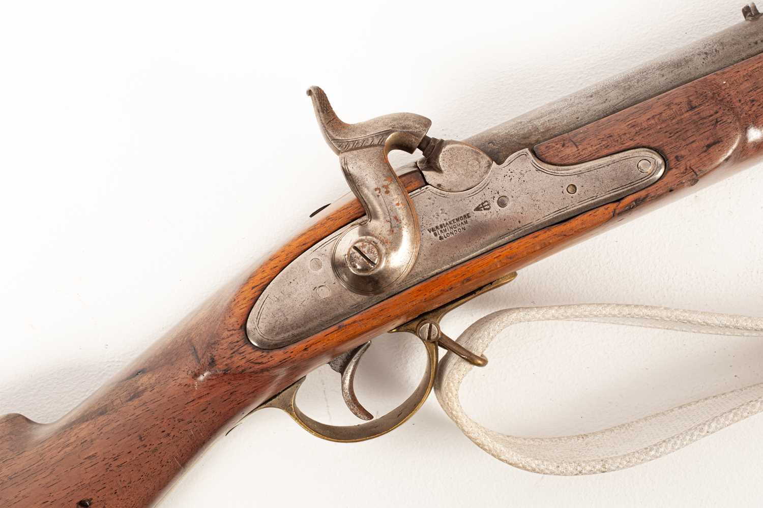 Lot 219 - A percussion cap rifle