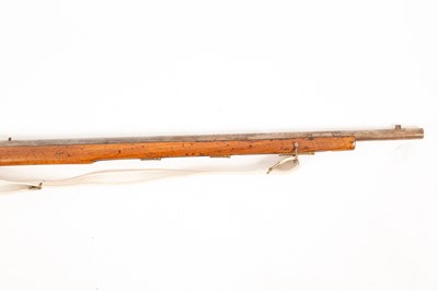 Lot 219 - A percussion cap rifle