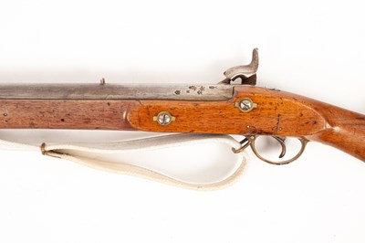 Lot 219 - A percussion cap rifle