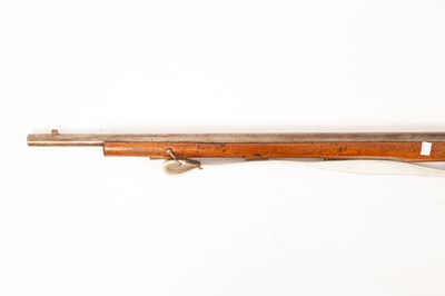 Lot 219 - A percussion cap rifle