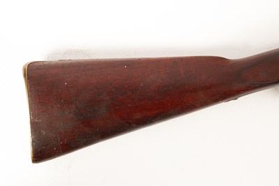 Lot 222 - A percussion cap rifle