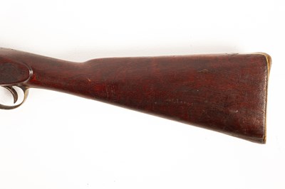 Lot 222 - A percussion cap rifle