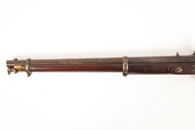 Lot 222 - A percussion cap rifle