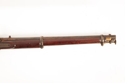 Lot 222 - A percussion cap rifle