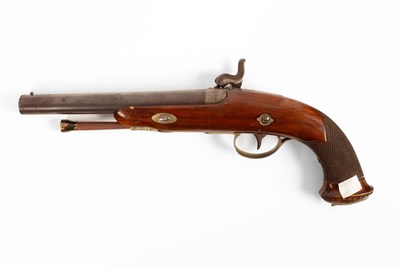 Lot 224 - A percussion cap pistol