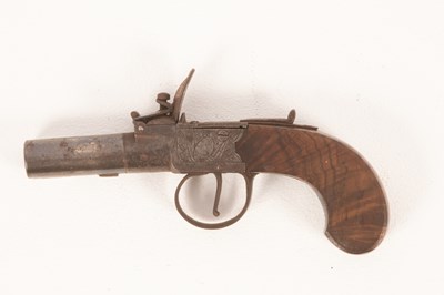 Lot 225 - A Queen Anne flintlock pistol