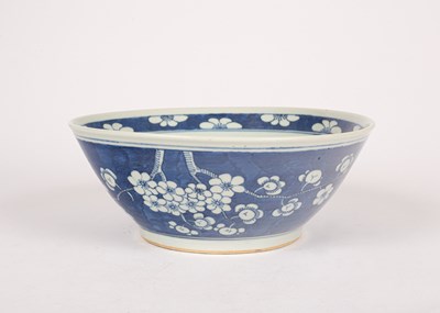 Lot 36 - A Chinese blue and white punch bowl