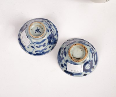 Lot 37 - A group of Chinese porcelain tea wares