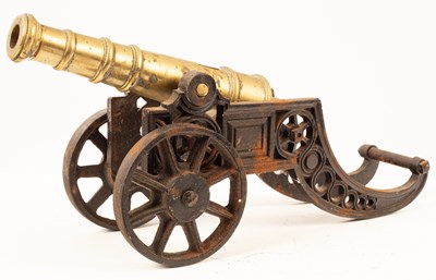 Lot 236 - A breach fire cannon