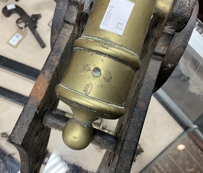 Lot 236 - A breach fire cannon