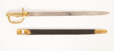 Lot 239 - A rifle sword bayonet