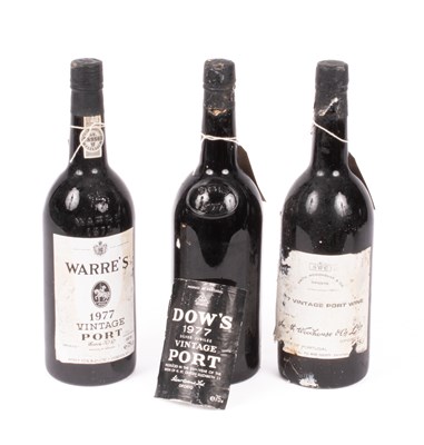 Lot 318 - Vintage Port: Dow's 1977