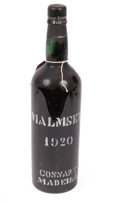 Lot 320 - Madeira: Cossart Malmsey 1920, 1 bottle