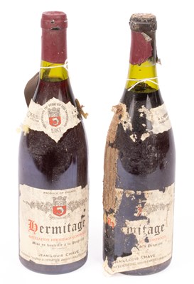 Lot 310 - Red Wine: Domaine Jean-Louis Chave Hermitage 1983, two bottles