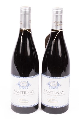 Lot 306 - Red Wine: Santenay 1er Cru Le-Passetemps 2010, 2 bottles