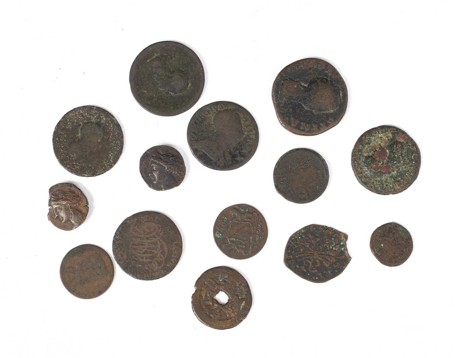 Lot 822 - Roman coins and ancient world coins