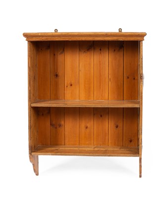 Lot 366 - A set of 20th Century pine wall shelves