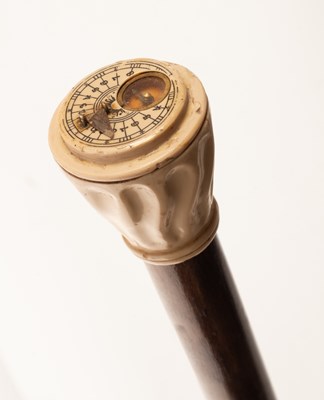 Lot 258 - A rambler's walking stick