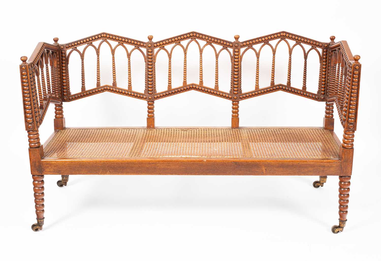 Lot 358 - A Regency Gothic sofa