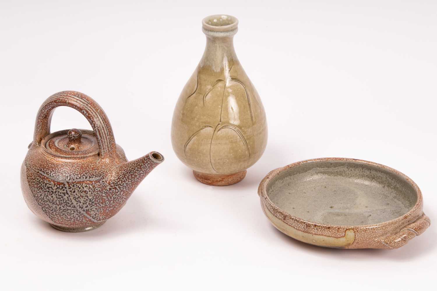 Théière En Grès – Poterie D’atelier Mark Griffiths – Occasion Années 1990 – Fabriquée Au Royaume-Uni