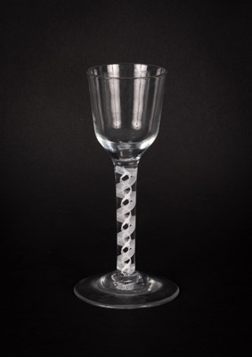 Lot 199 - An English 18th Century wine glass