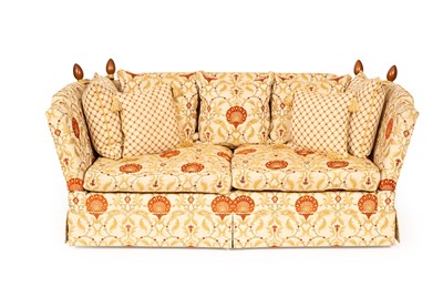 Lot 406 - A Knole style sofa