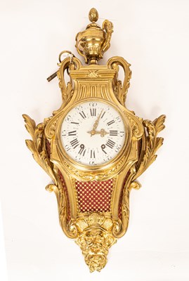 Lot 498 - A Late 19th Century French Cartel clock