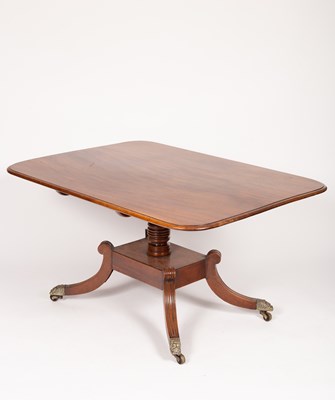 Lot 415 - A Regency mahogany tilt top breakfast table