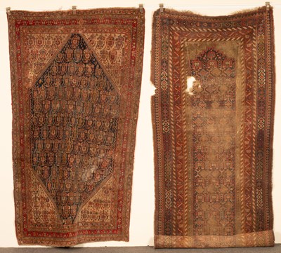 Lot 461 - A Khamseh rug and another