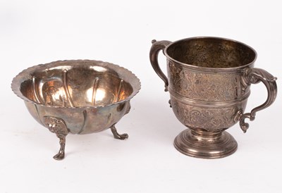 Lot 44 - An 18th Century Irish silver bowl
