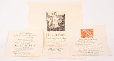 Lot 733 - Whittington Press three posters